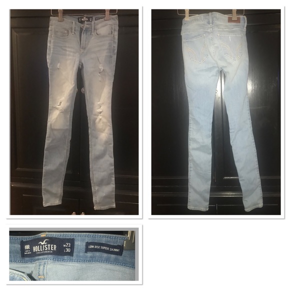 Hollister jeans - low rise super skinny - Picture 1 of 1